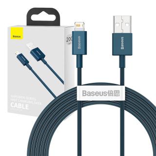 Kábel Baseus Superior Series USB na iP 2,4A 2 m (modrý)