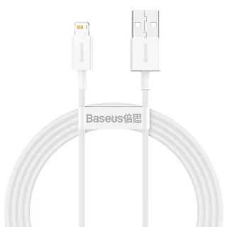 Kábel Baseus Superior Series USB na Lightning 2,4A 1,5 m (biely)