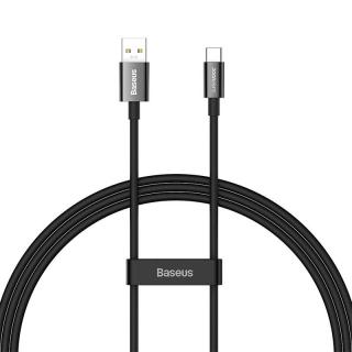 Kábel Baseus Superior Series USB na USB-C, 65W, PD, 1 m (čierny)