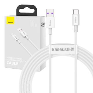 Kábel Baseus Superior Series USB na USB-C, 66 W, 2 m (biely)