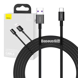 Kábel Baseus Superior Series USB na USB-C, 66 W, 2 m (čierny)