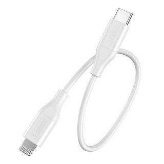 Kábel Choetech IP0040 USB-C na Lightning PD18/30W 1,2 m (biely)