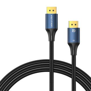 Kábel DisplayPort 1.4 Vention HCELF 1 m, 8K 60Hz/ 4K 120Hz (modrý)