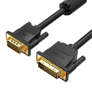 Kábel DVI (24+5) na VGA Vention EACBG 1,5 m, 1080P 60Hz (čierny)