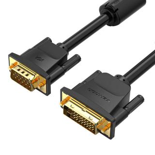 Kábel DVI (24+5) na VGA Vention EACBI 3m, 1080P 60Hz (čierny)