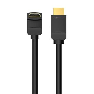 Kábel HDMI 2.0 Vention AAQBH 2 m, uhlový 270°, 4K 60Hz (čierny)