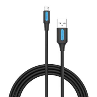 Kábel USB 2.0 A na Micro USB Vention COLBI 3A 3m čierny