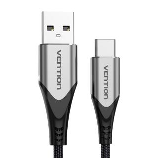 Kábel USB 2.0 A na USB-C Vention CODHI 3A 3 m sivý