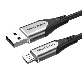 Kábel USB 2.0 na Micro-B USB Vention COAHF 1m (sivý)