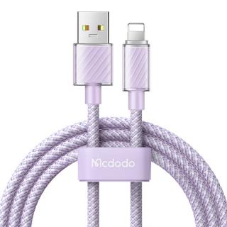 Kábel USB-A na Lightning Mcdodo CA-3642, 1,2 m (fialový)