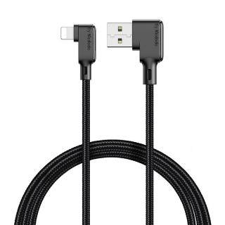 Kábel USB-A na Lightning Mcdodo CA-7511, 1,8 m (čierny)