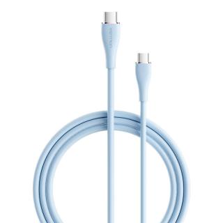 Kábel USB-C 2.0 na USB-C Vention TAWSF 1m , PD 100W, modrý silikón