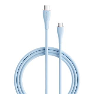 Kábel USB-C 2.0 na USB-C Vention TAWSG 1,5 m, PD 100 W, modrý silikón