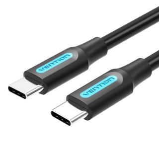 Kábel USB-C 2.0 Vention COSBG PD60W 1,5 m čierny PVC