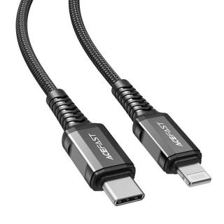 Kábel USB-C na Lightning Acefast C1-01, 1,2 m (čierny)