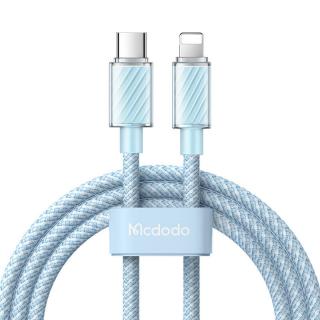 Kábel USB-C na Lightning McdodoCA-3664, 36 W, 2 m (modrý)
