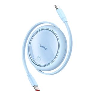 Kábel USB-C na USB-C Baseus Free2Draw, PD, 100 W, 1 m (modrý)