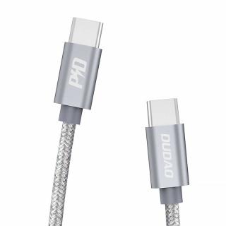 Kábel USB-C na USB-C Dudao L5ProC PD 45W, 1 m (sivý)