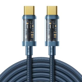 Kábel USB-C na USB-C Joyroom S-CC100A12 100W 1,2 m (modrý)