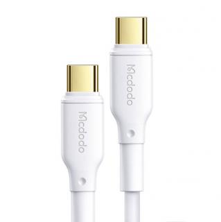 Kábel USB-C na USB-C Mcdodo CA-8350, 100W, 1,2 m (biely)