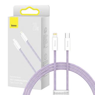 Kábel USB-C pre sériu Lightning Baseus Dynamic, 20 W, 1 m (fialový)