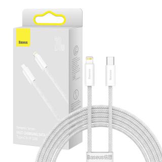 Kábel USB-C pre sériu Lightning Baseus Dynamic, 20 W, 2 m (biely)