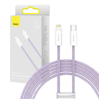 Kábel USB-C pre sériu Lightning Baseus Dynamic, 20 W, 2 m (fialový)