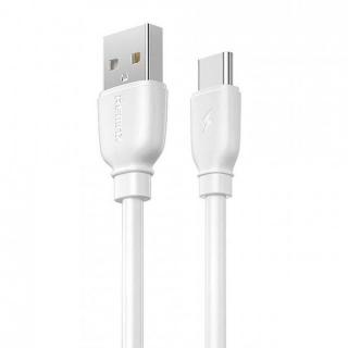 Kábel USB-C Remax Suji Pro, 2,4 A, 1 m (biely)