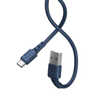 Kábel USB-C Remax Zeron, 1 m, 2,4 A (modrý)