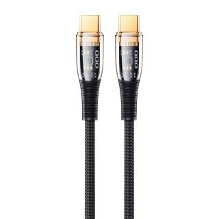 Kábel USB-C USB-C Remax Explore, RC-C062, 1,2 m, 100 W, (čierny)