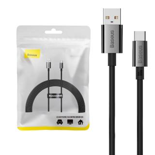 Kábel USB do USB-C Baseus Superior 100W 2m (čierny)