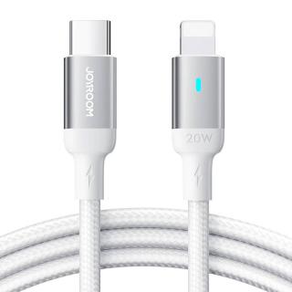 Kabel USB Lightning Typ C 20W 1,2m Joyroom S-CL020A10 (biely)
