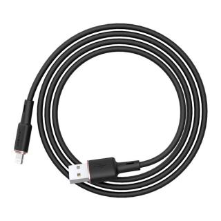 Kábel USB na Lightining Acefast C2-02, MFi, 2,4 A, 1,2 m (čierny)