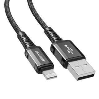 Kábel USB na Lightning Acefast C1-02, 1,2 m (čierny)