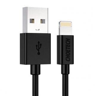 Kábel USB na Lightning Choetech IP0026,1,2 m (čierny)