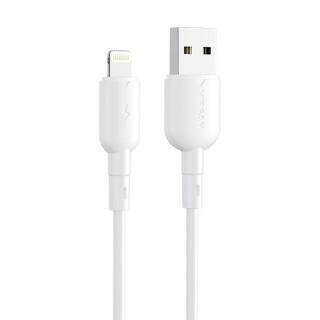 Kábel USB na Lightning Vipfan Colorful X11, 3A, 1 m (biely)