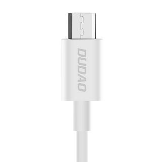 Kábel USB na Micro USB Dudao L1M, 1 m (biely)