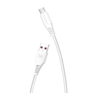 Kábel USB na Micro USB Dudao L2M 5A, 2 m (biely)