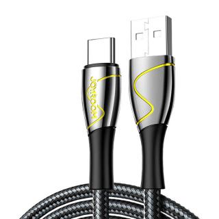 Kábel USB na USB-C Joyroom S-1230K6 3A 1,2 m (čierny)