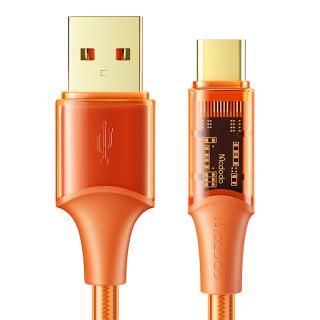 Kábel USB na USB-C, Mcdodo CA-2091, 6A, 1,2 m (oranžový)