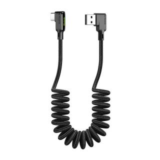 Kábel USB na USB-C, Mcdodo CA-7310, uhlový, 1,8 m (čierny)