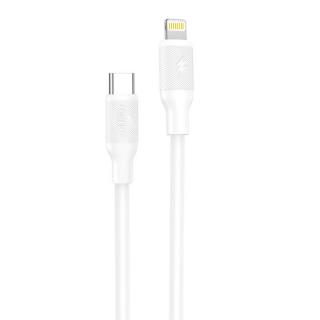 Kábel USB pre Lightning Foneng X80, 27 W, 1 m (biely)