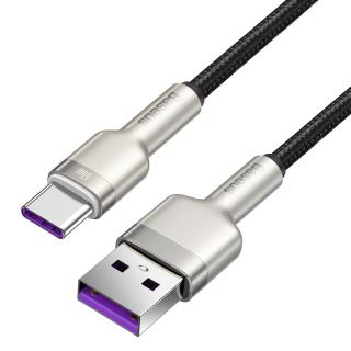 Kábel USB pre USB-C Baseus Cafule, 66 W, 2 m (čierny)