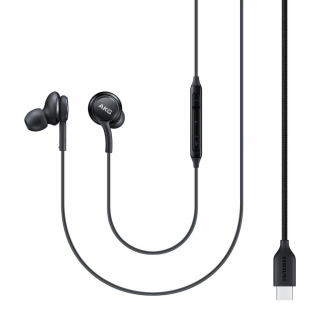 Káblové slúchadlá do uší Samsung AKG USB typu C čierne (EO-IC100BBEGEU)