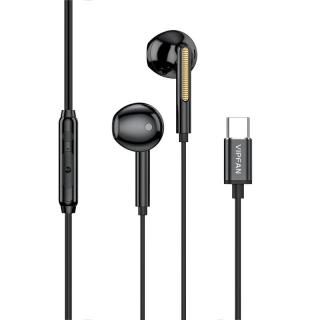 Káblové slúchadlá do uší Vipfan M11, USB-C (čierne)