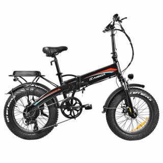 KAISDA K2P PRO Elektrický mopedový bicykel -červená modrý  + Zámok na kolobežku zadarmo