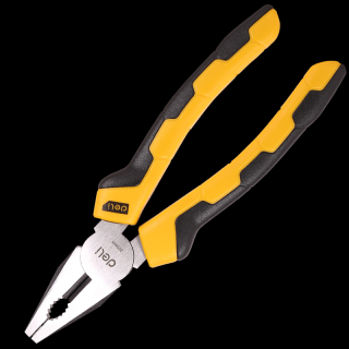 Kombinované kliešte 8" Deli Tools EDL2008 (žlté)
