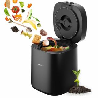 Kuchyňský kompostér Karfo UF006-EC, 2,5 l, čierny