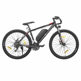 M2 27.5" Elektrický moped horský bicykel - čierna  + Zámok na kolobežku zadarmo