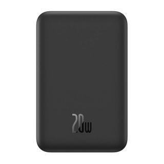 Magnetická mini powerbanka Baseus 5000mAh, USB-C 20W (čierna)